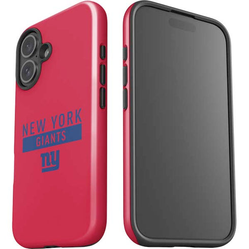 NFL New York Giants Red Performance Series iPhone 16 Plus Impact Case